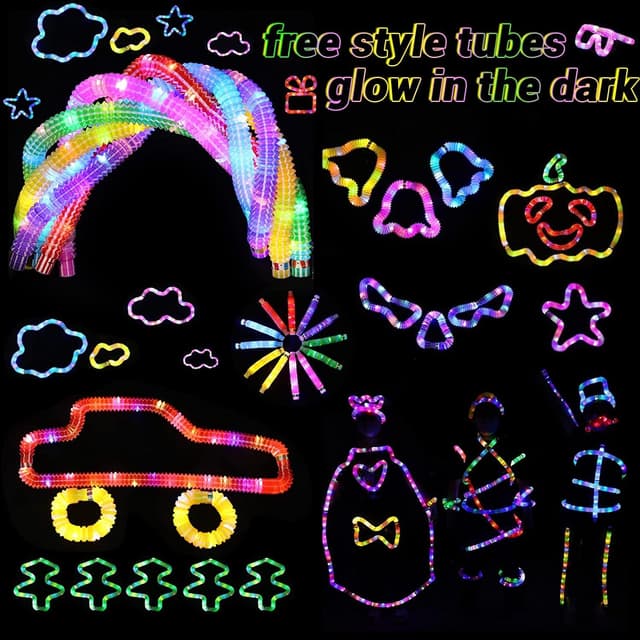 Thumbnail 4 de Piucrty 12 Stück LED-Fidget-Armbänder ⚡