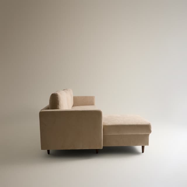 Detalle 2 de El Corte Inglés Alan sofá 4 plazas chaiselongue reversible