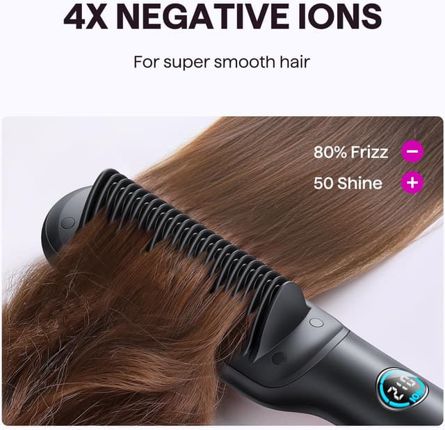 Detalle 2 de Wavytalk Glättbürste 2 in 1 100–240V