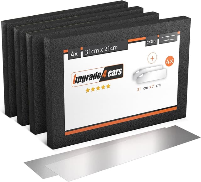 Detalle de Upgrade4cars Mousse de protection de garage murale adhésive blanche (rouleau) – plaques mur anti-chocs