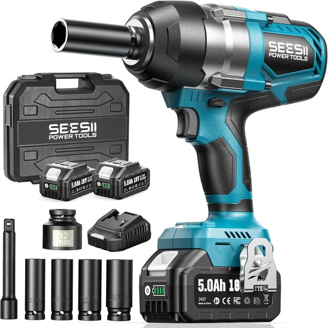 Imagen de Seesii WH810 18V Impact Wrench 1180 Ft-lbs en OfertitasTOP