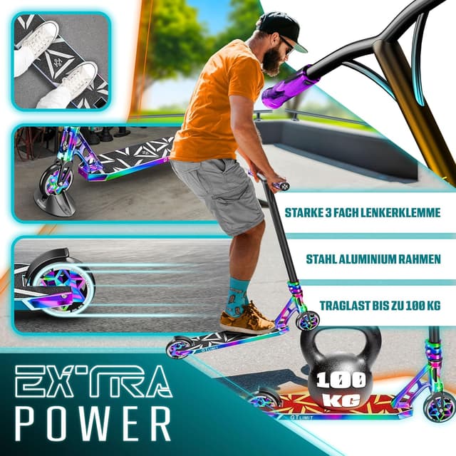 Thumbnail 4 de KESSER Stunt Scooter GT-Limit 360° Lenkung