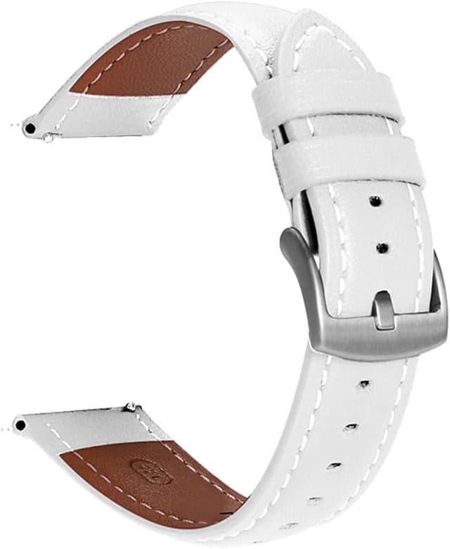 Detalle 2 de BYISYUE leather watch strap 20mm