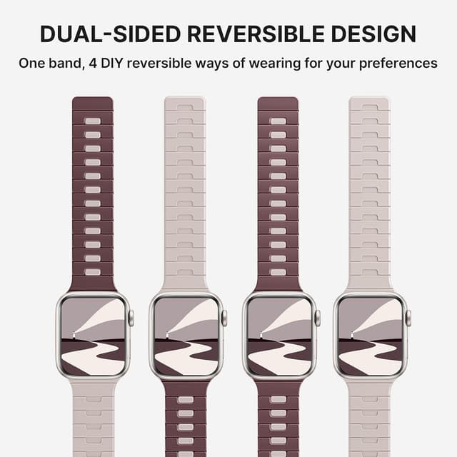 Detalle de Bandletic magnetic Apple Watch strap