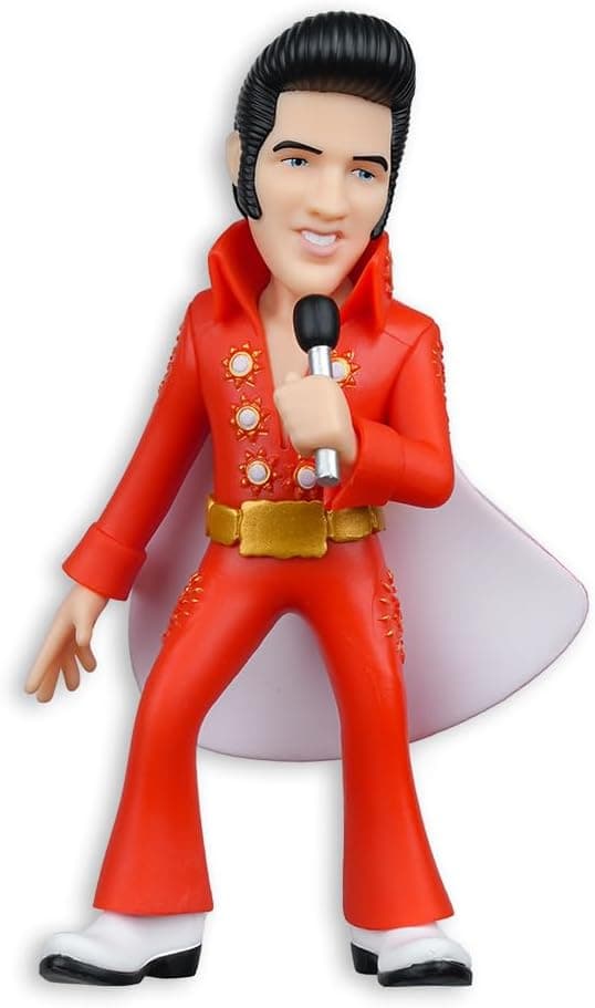 Detalle de MINIX Minix Figura da collezione 12 cm Elvis Costume Rosso (MN18918)