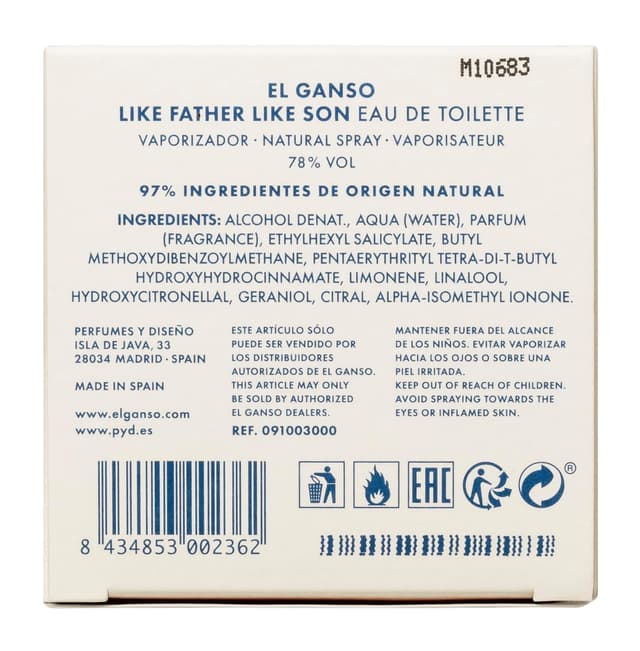 Detalle 2 de El Ganso Like Father Like Son EDT 125 ml