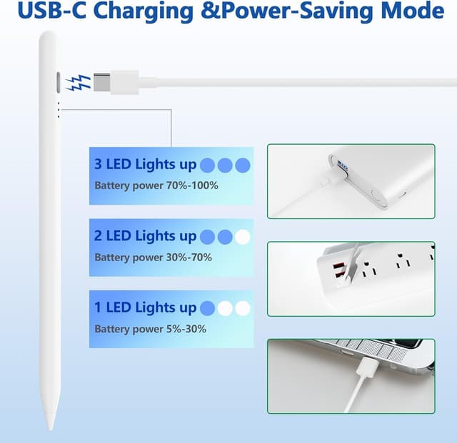Thumbnail 6 de TQQ Lápiz para Tablet Android ✏️ Alta Precisión y Sensibilidad
