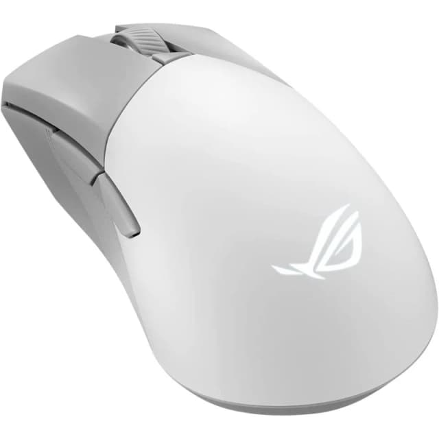 Detalle 2 de ASUS ROG Gladius III Wireless Ratón gaming 36.000 DPI blanco 🖱