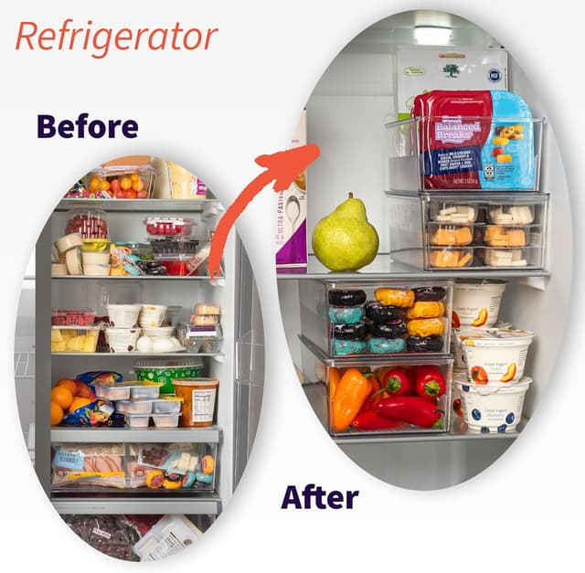 Thumbnail 5 de ClearSpace Pantry Storage Bins 2 Pack