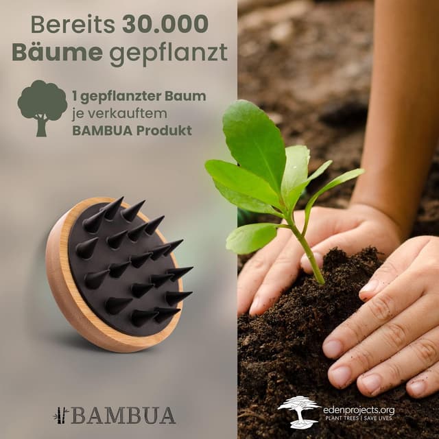 Thumbnail 5 de BAMBUA Kopfhaut Massagebürste