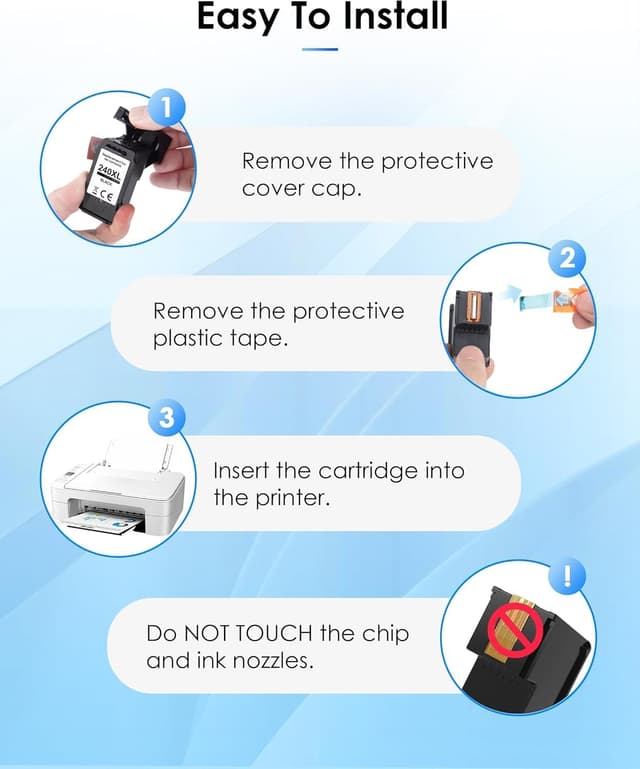 Thumbnail 4 de TECKKIN PG-240XL CL-241XL Ink Combo 630/560