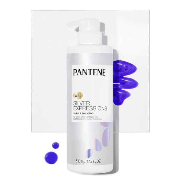 Thumbnail 1 de Pantene Silver Expressions Purple Shampoo 17.9 fl oz