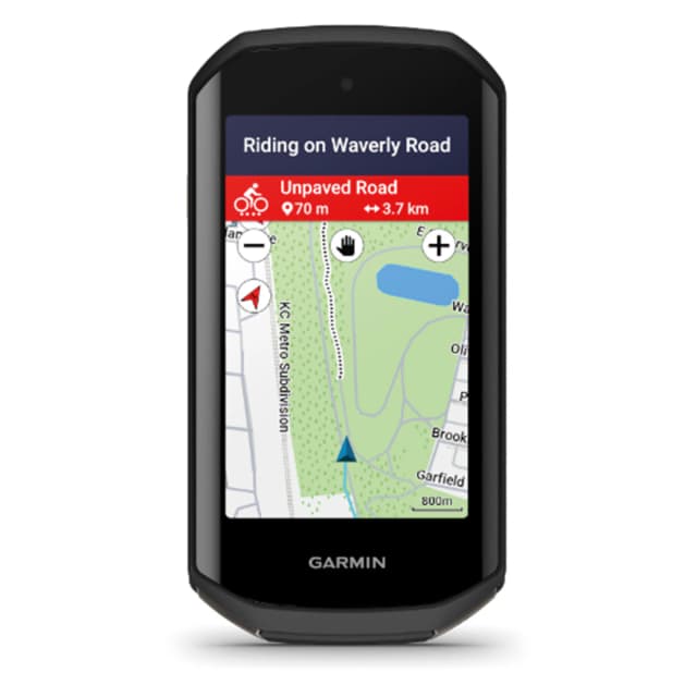 Detalle de Garmin Edge 1050 reacondicionado a estrenar