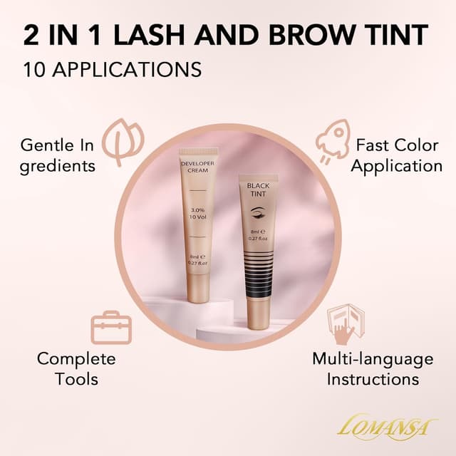Thumbnail 4 de Lomansa Teinture Cils Noir 10 applications