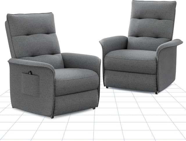 Imagen de FLEXISPOT Set di 2 Poltrone Reclinabili Elettriche 105°–155° en OfertitasTOP