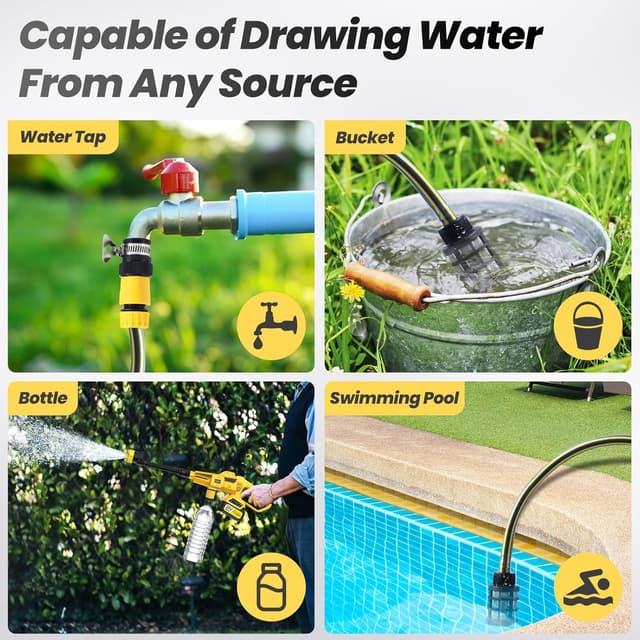 Thumbnail 4 de Hidrolimpiadora a batería 45 bar 8000 mAh