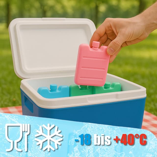 Thumbnail 2 de com-four® 12x Mini Ice Pack 12 pezzi