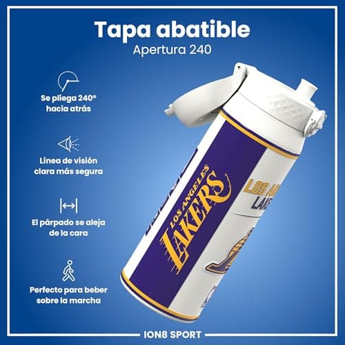 Thumbnail 3 de ion8 NBA Los Angeles Lakers Botella térmica 750 ml 🥤
