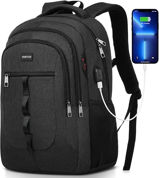 Detalle de YAMTION Mochila Escolar 17.3" para Estudiantes
