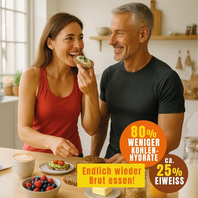 Thumbnail 3 de Marcel's Keto Brot Goldenes Saatenbrot 1200g 🍞