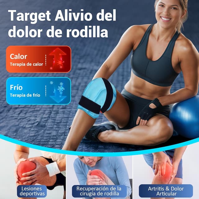 Thumbnail 4 de Comfytemp Bolsa de Hielo 3D para rodilla