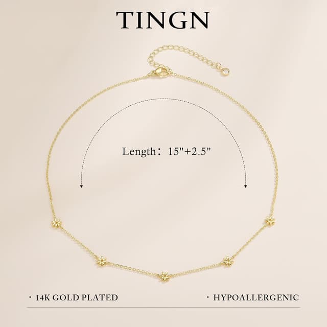 Thumbnail 5 de TINGN Kette 17,5 Zoll Halskette