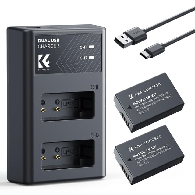 Imagen de K&F CONCEPT LP-E17 Batteria 1250mAh en OfertitasTOP