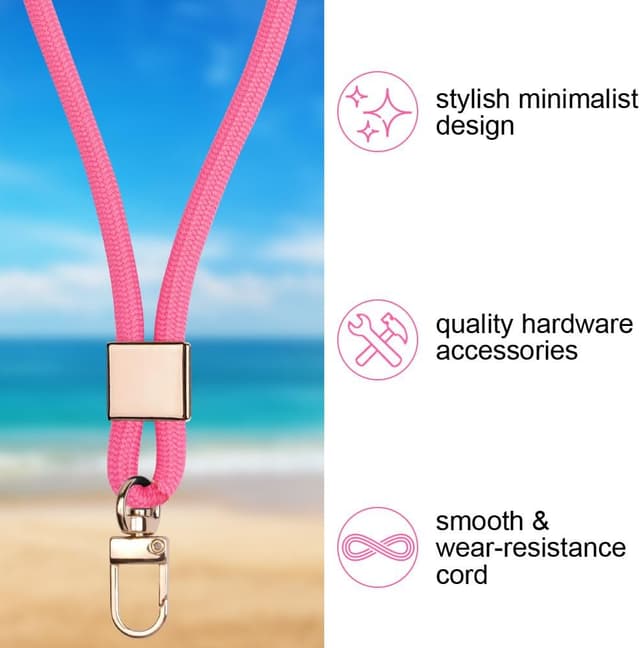 Detalle 1 de Vicloon Cordon tour de cou Rose