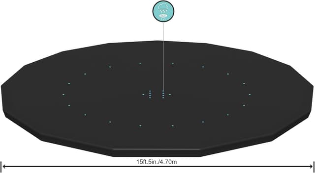 Thumbnail 2 de Bâche 4 Saisons 470 cm pour Piscine Hors Sol Rond