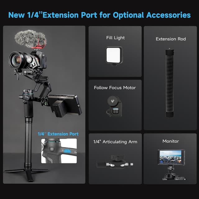 Thumbnail 6 de Feiyutech SCORP-C2 3.5kg gimbal stabilizer