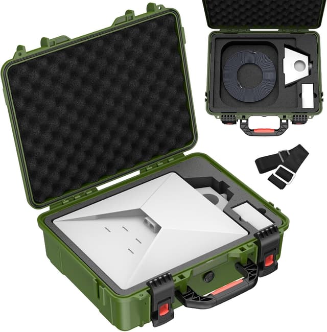 Imagen de MEKEET Starlink Mini Case IP67 Waterproof Green en OfertitasTOP