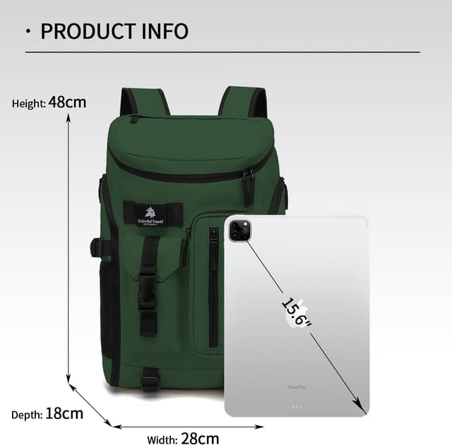 Detalle 2 de Kalesi Gym Duffle Bag Backpack 4-Way wasserdicht mit Schuhfach – Reise-, Sport- & Laptop-Tasche