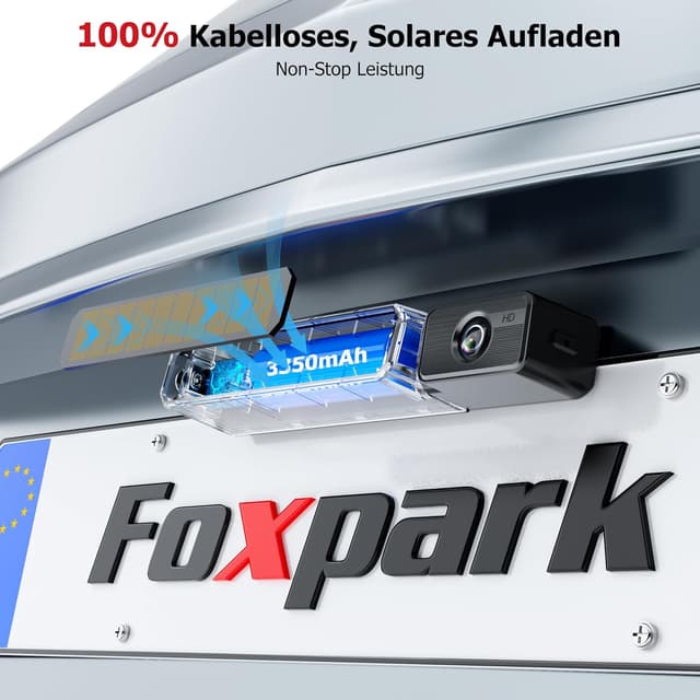 Thumbnail 2 de Solar Rückfahrkamera 7,2 Zoll Monitor