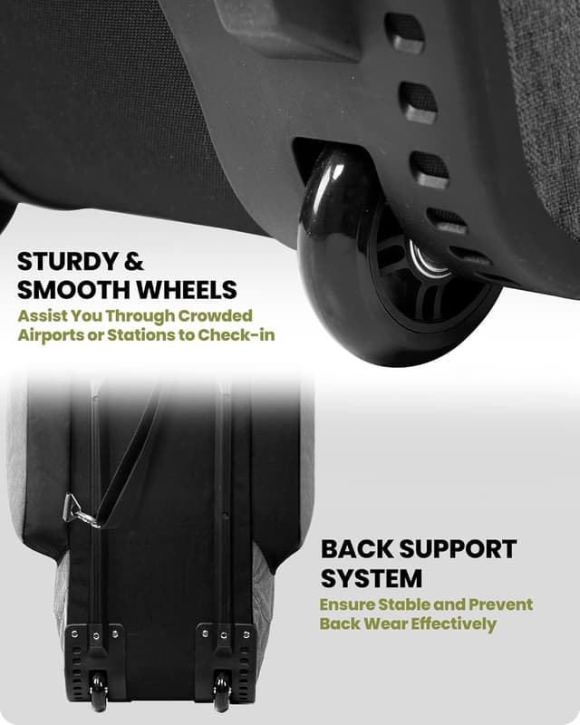 Detalle de OutdoorMaster Golf Travel Bag 138 cm