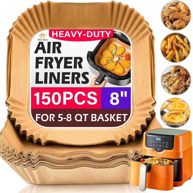 Detalle de 8" Air Fryer Liners 150pcs