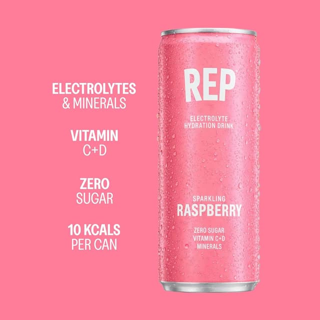 Detalle 1 de REP Electrolyte Drink Raspberry 330ml