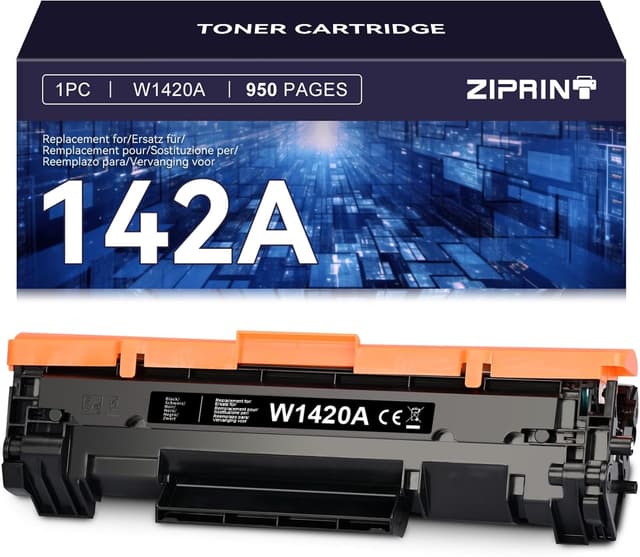 Detalle de ZIPRINT 142A Toner für HP LaserJet MFP (1 Schwarz) 🖨