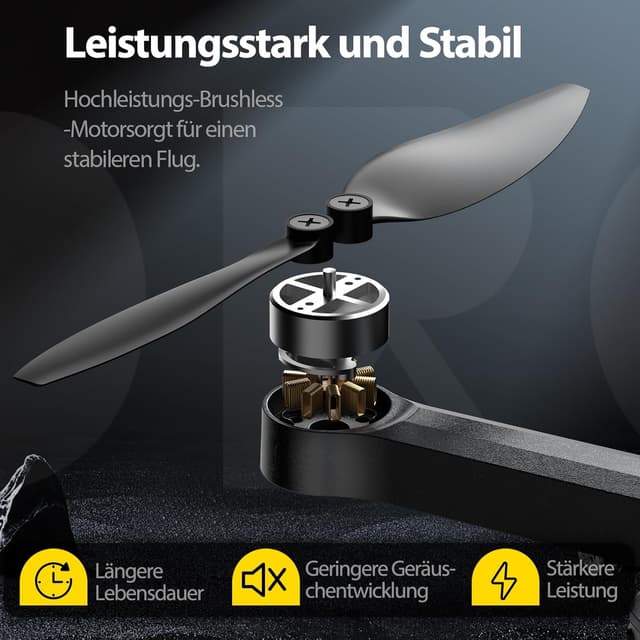 Thumbnail 3 de DEERC D25 Faltbare Drohne