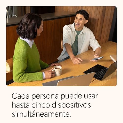 Detalle 2 de Microsoft 365 Familia (12 meses) hasta 6 personas con Copilot, 6 TB OneDrive y Norton 360 Deluxe