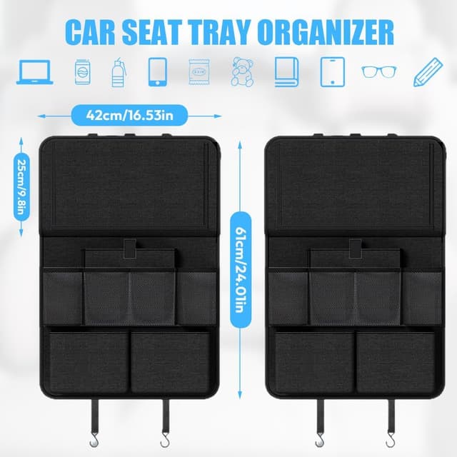 Thumbnail 1 de Ruioomeep Rückenlehnenschutz Organizer 42×63 cm