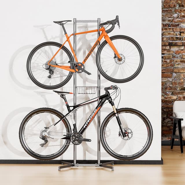 Detalle 1 de Fahrradständer Boden für 4 Räder bis 70 kg