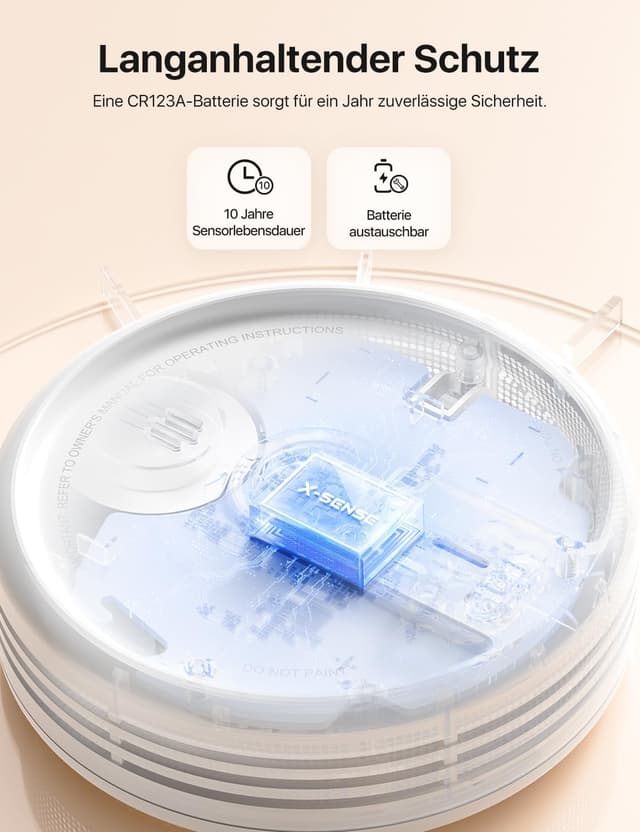 Thumbnail 6 de X-Sense XS0E-iR WLAN Rauchmelder 3er-Set