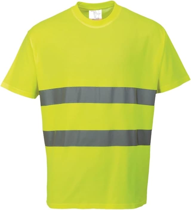 Detalle de Portwest S172ORRL maglietta manica corta alta visibilità arancio (L)