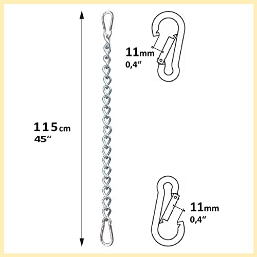 Thumbnail 1 de KLIFFHÄNGER Cadena de 115 cm con Dos Mosquetones 🪢