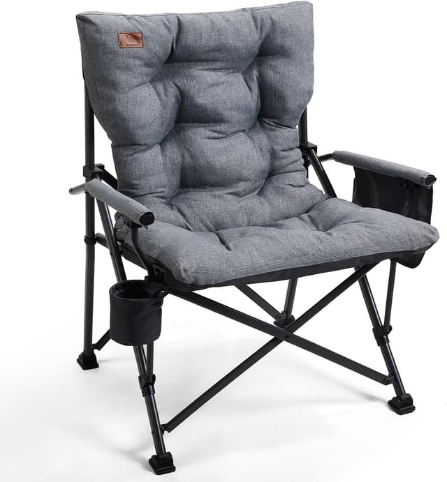 Detalle de EVER ADVANCED Oversized Camping Chair 230KG