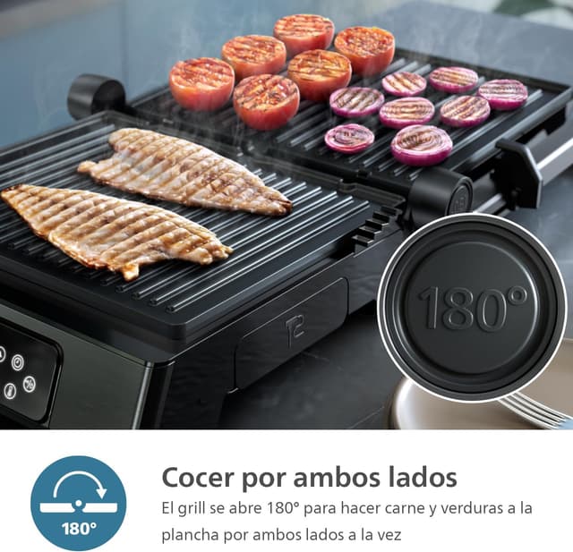 Thumbnail 6 de Philips HD6307/70 Grill de Contacto con Sonda y 8 Funciones 🍔