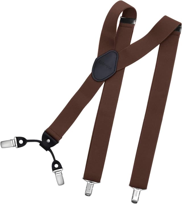 Thumbnail 1 de Masada Bretelle da uomo 3,5 cm clips resistenti