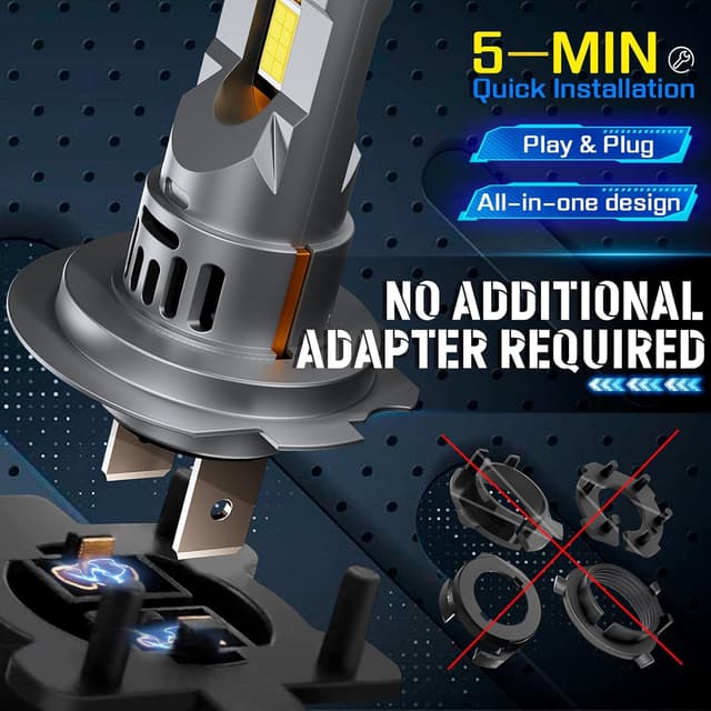 Thumbnail 3 de KOYOSO H7 LED 140W 34000LM lampada sostitutiva H7 per auto