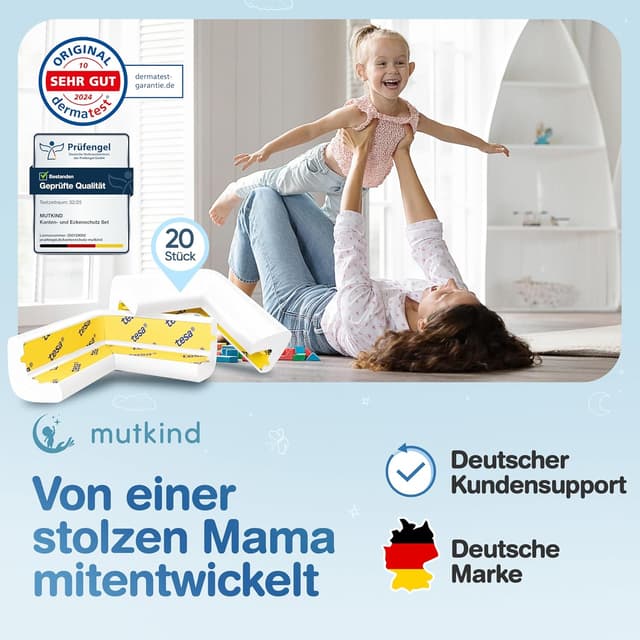 Thumbnail 6 de MUTKIND 20x Eckenschutz Baby Kantenschutz