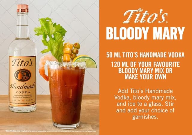 Thumbnail 4 de Tito’s Handmade Vodka Artesanal 🍸 Sin Gluten 700ml